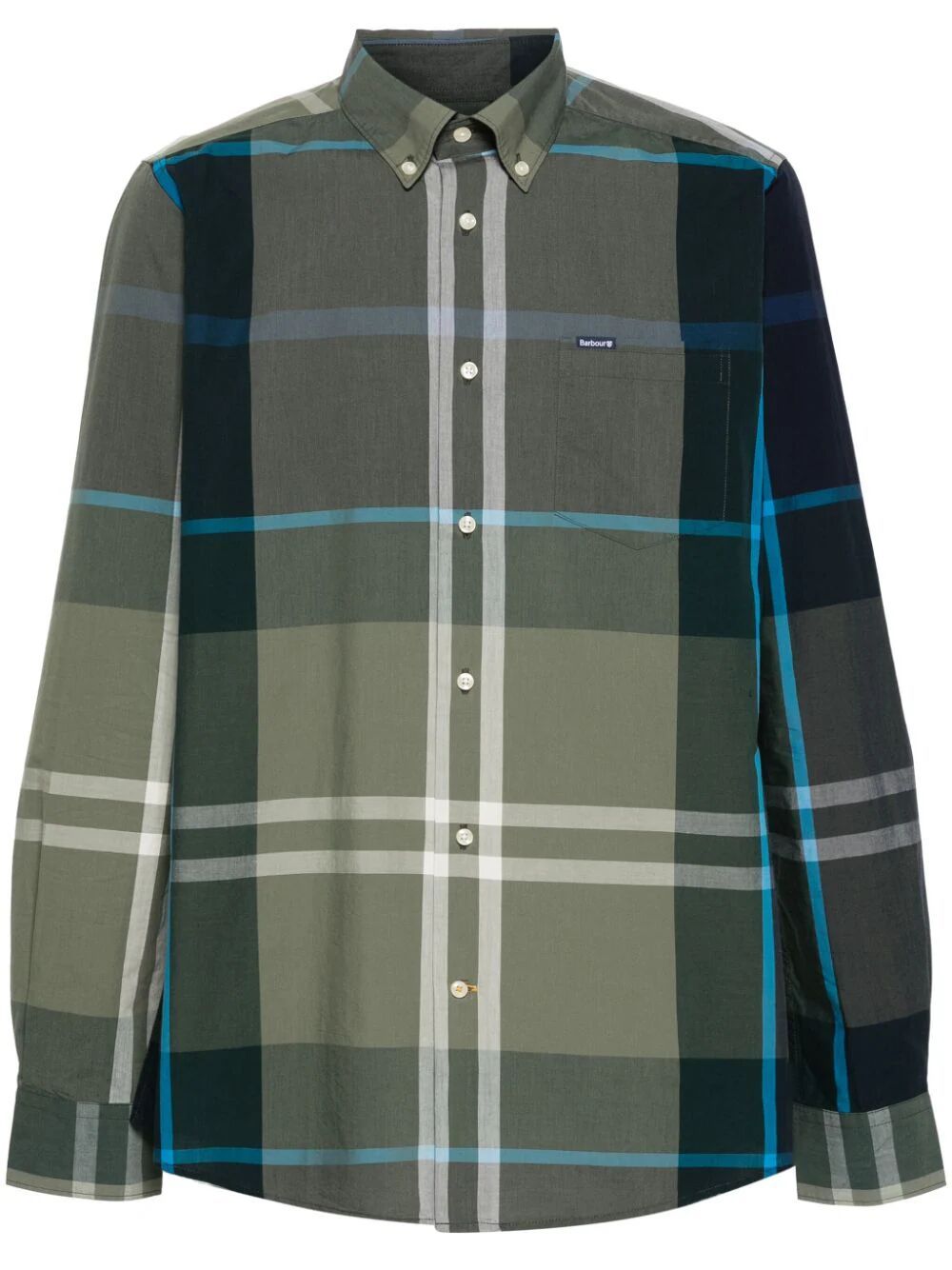 Shop Barbour Harris Tailored Shirt In Blue
