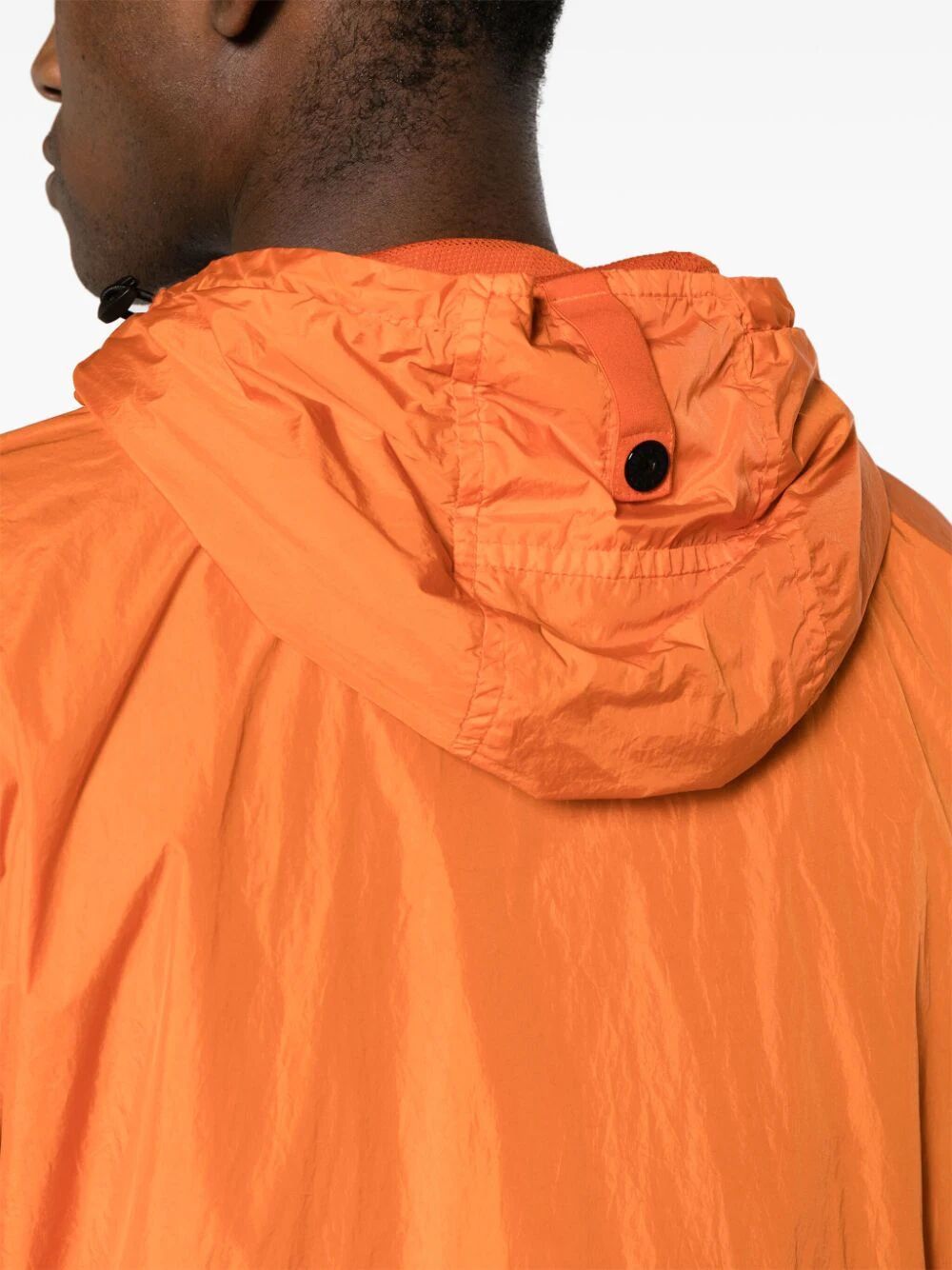 Shop Stone Island Bomber Jacket In Yellow & Orange