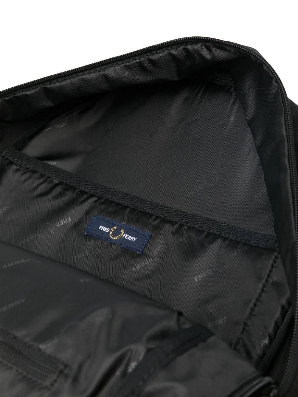 Shop Fred Perry Fp Taped Backpack In Black