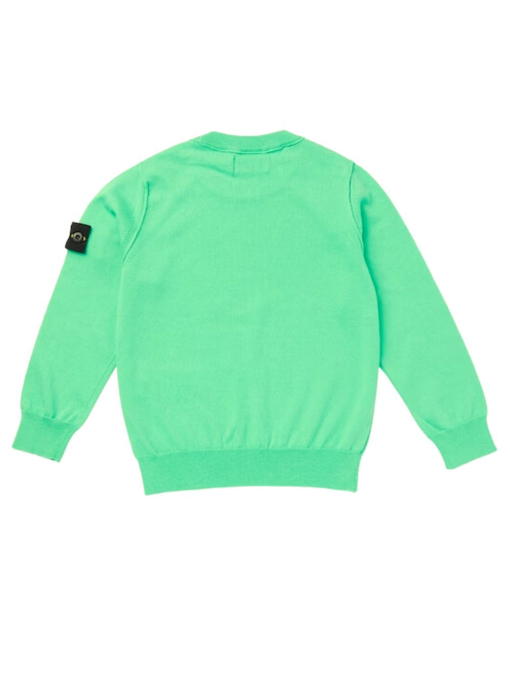 Shop Stone Island Junior Sweater In Green
