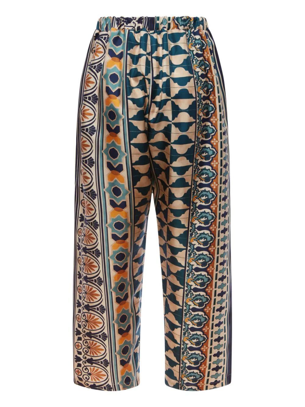Shop La Doublej Drawstring Pants In Multicolour