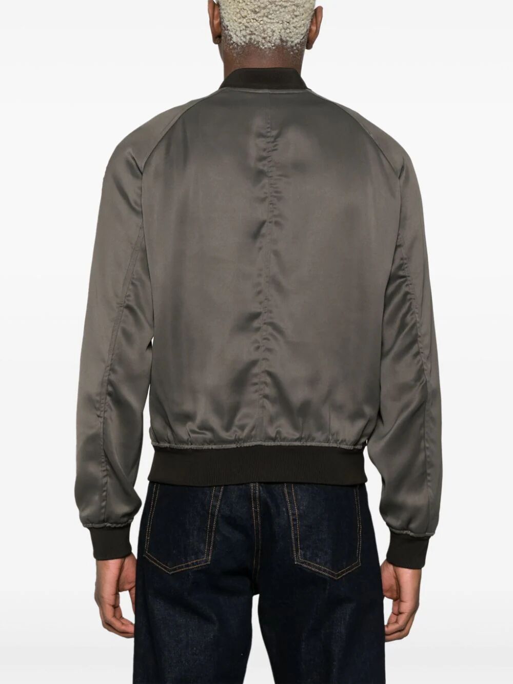 Shop Tom Ford Outwear Bomber In Brown