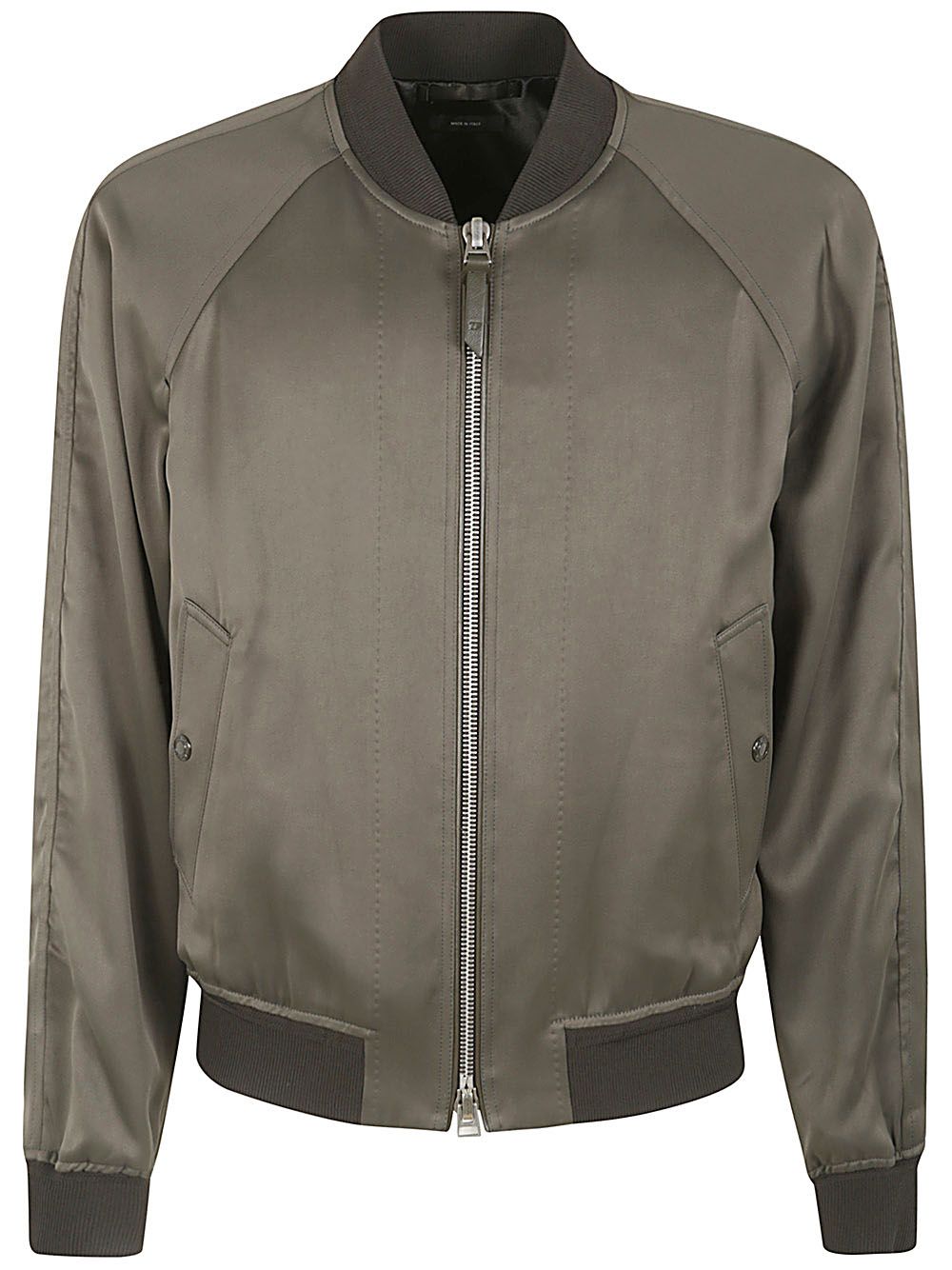 Shop Tom Ford Outwear Bomber In Brown