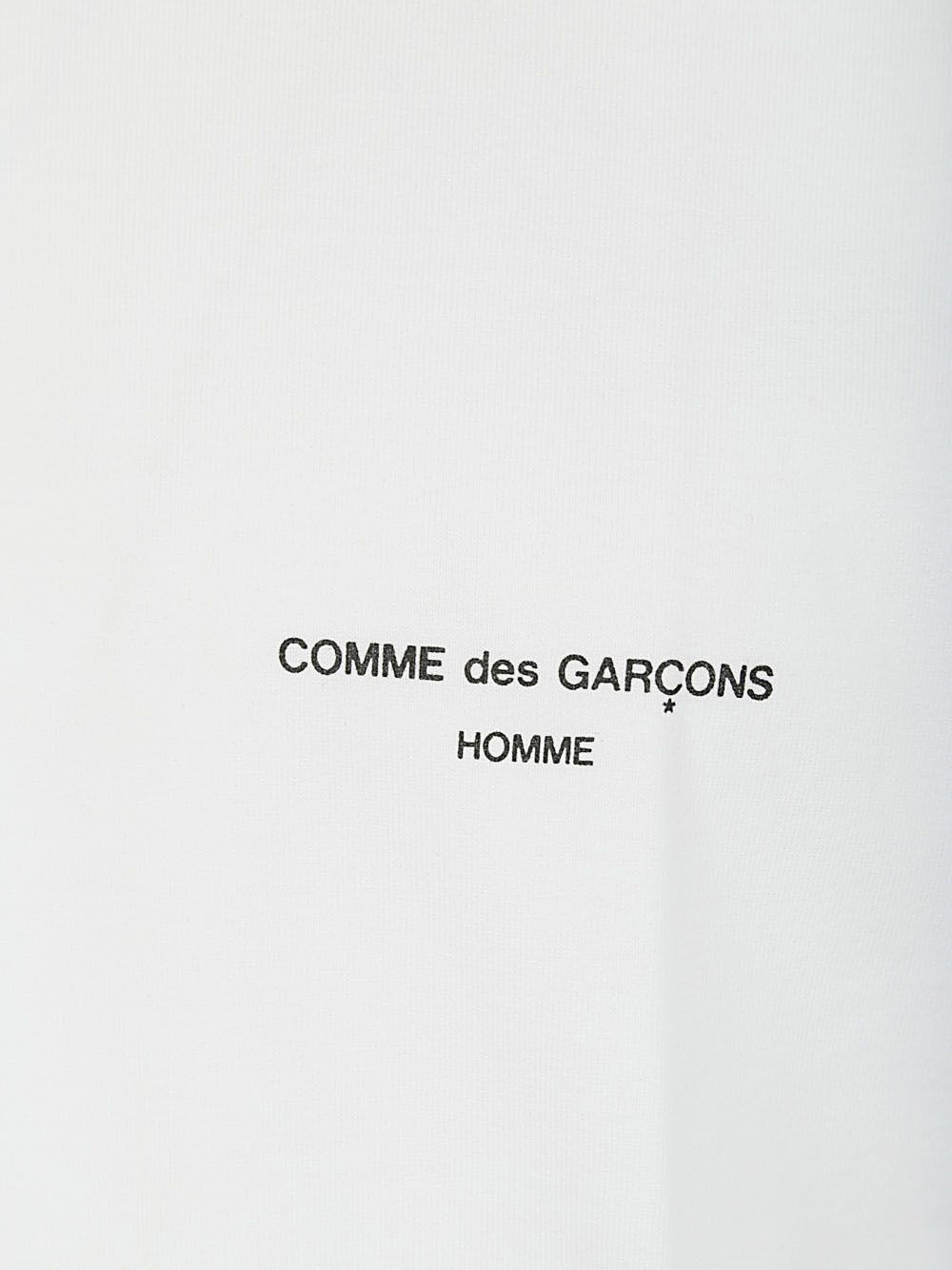 Shop Comme Des Garçons Homme Deux Iconic T In White