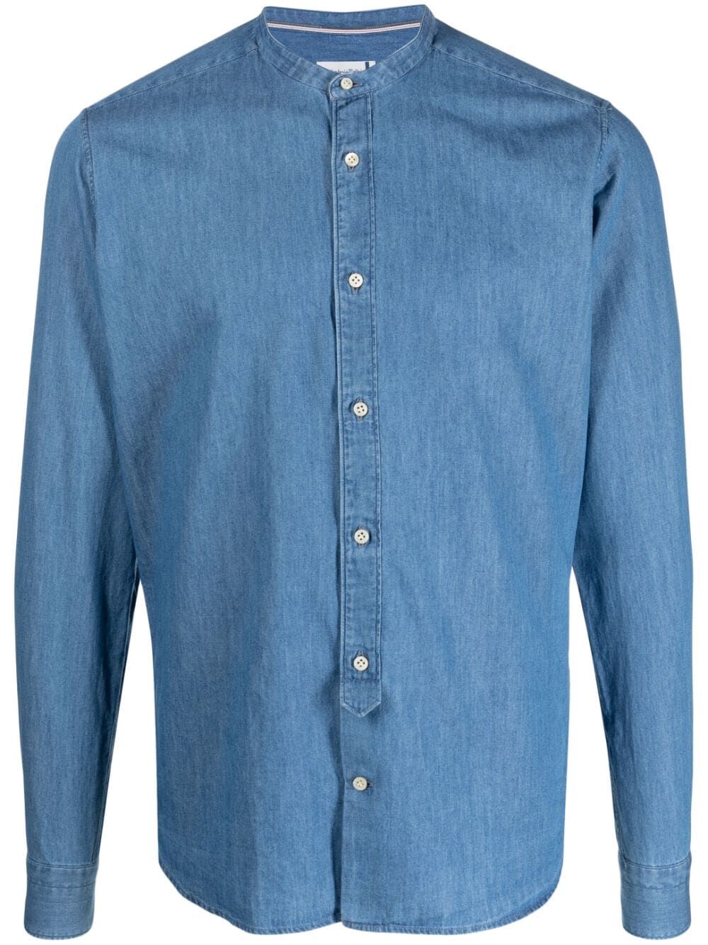 Shop Tintoria Mattei Denim Shirt In Blue
